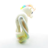 Confetti My Little Pony with frizzy rainbow tail