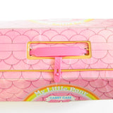Pink roof and handle on My Little Pony Show Stable Carry Case