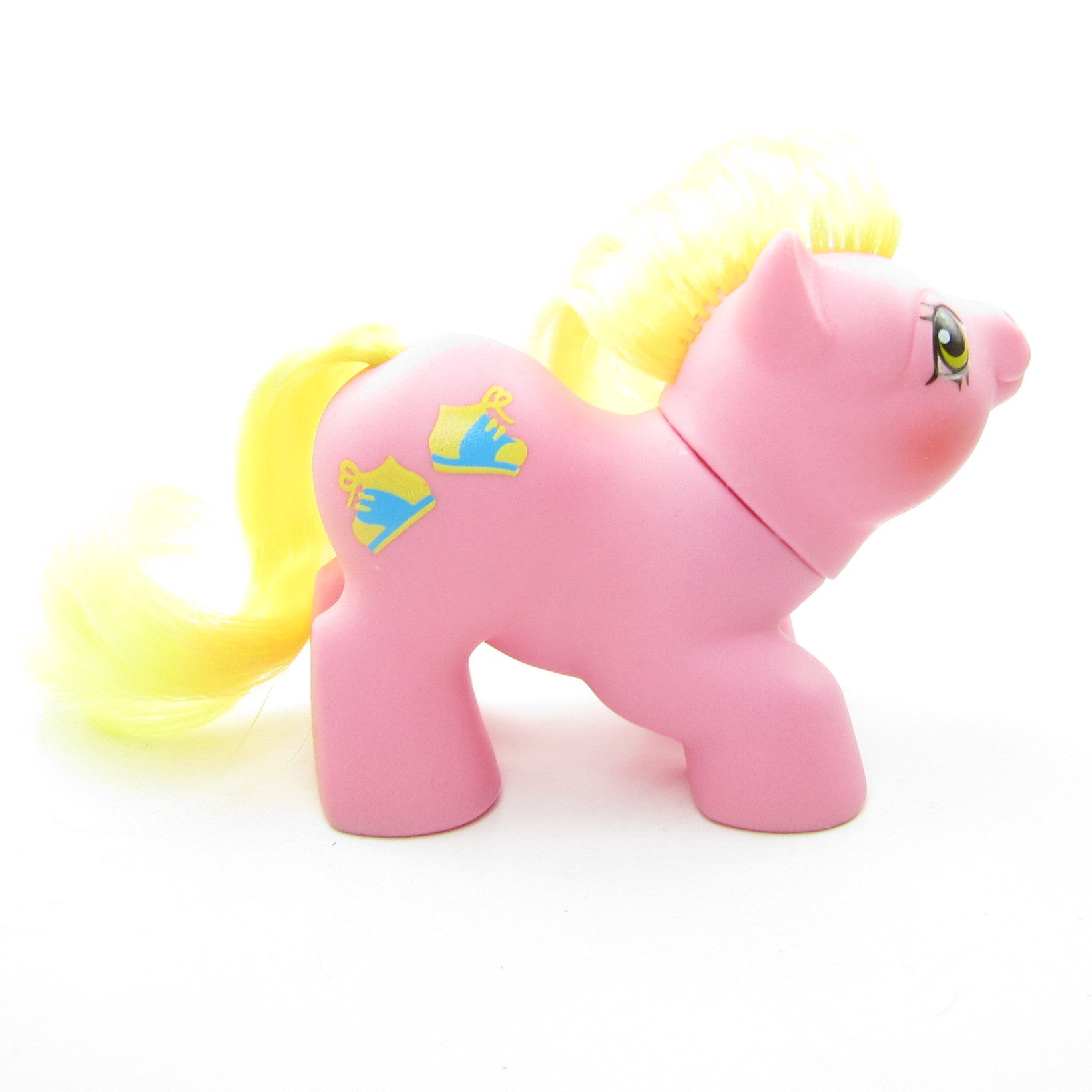 Tappy Newborn G1 My Little Pony | Brown Eyed Rose