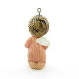 Praying angel ornament with missing wing