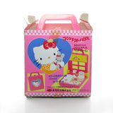 Hello Kitty travel playset purse miniature bedroom with doll