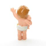 Magic Diaper Babies figurine baby with doll waving