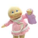Cabbage Patch Kids poseable figure Preemie girl in pink dress