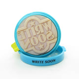 Poochie Write Soon ink stamp