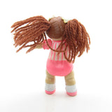 Cabbage Patch Kids poseable girl with brown yarn hair