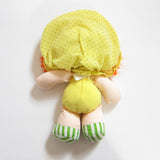 Back of Apple Dumplin Strawberry Shortcake rag doll