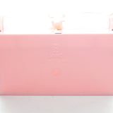 Sanrio pink plastic desk organizer notepaper box