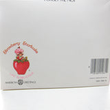 Strawberry Shortcake Christmas paper doll card