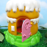 Shortcake House Strawberryland Miniatures playset with pink door