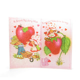 Valentine cards with messages "A Great Big Juicy Wish..." and "A special Valentine to say..."