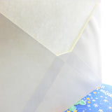 White envelope for Care Bears greeting card