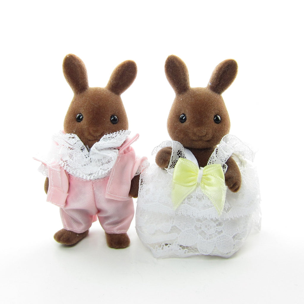 Hickory & Lilly Windward Wedding Brown Rabbit Sylvanian Families Couple
