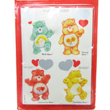 Vintage Care Bears valentine's day cards with envelopes