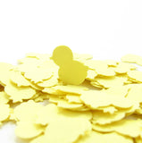 Yellow miniature chick paper punches or confetti