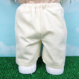 Handmade yellow jeans for 16" Cabbage Patch Kids dolls