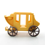 Yellow stagecoach for Fisher-Price Western Town set