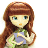 Pullip doll with notebook and pencil
